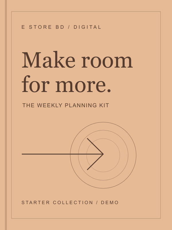 Weekly Planning Kit (Demo) illustrated cover